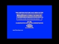 Blue Rated PG 13 MPAA Screen