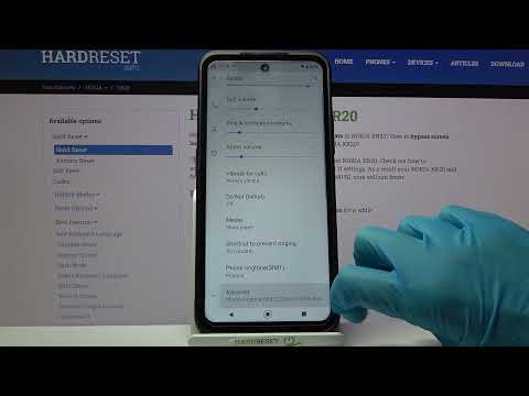 How to Access Vibration Settings in Nokia XR20 - Mange Vibrations Options