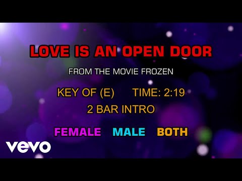 From The Movie Frozen - Love Is An Open Door (Karaoke)