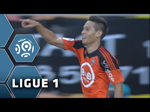 But Raphaël GUERREIRO (42') / FC Lorient - Paris Saint-Germain (1-2) -  (FCL - PSG) / 2014-15
