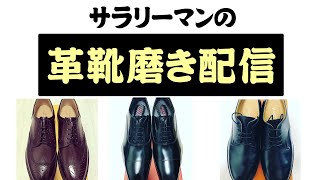【雑談】サラリーマンの革靴磨き配信【2021/7/11】