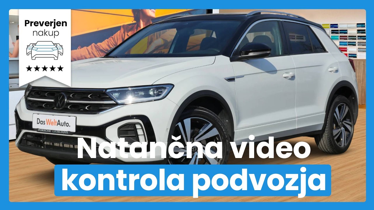 Volkswagen T-Roc 1.5 TSIDSG R-line - SLO - KAMERA - DIG.ŠTEVCI