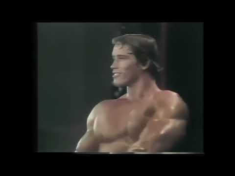 Arnold Schwarzenegger wins Mr World 1970. 4k/ 60 fps AI Enhanced