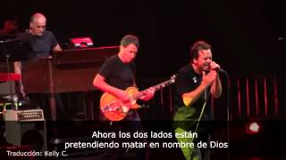 Pearl Jam - Marker In The Sand - Subtítulos Español