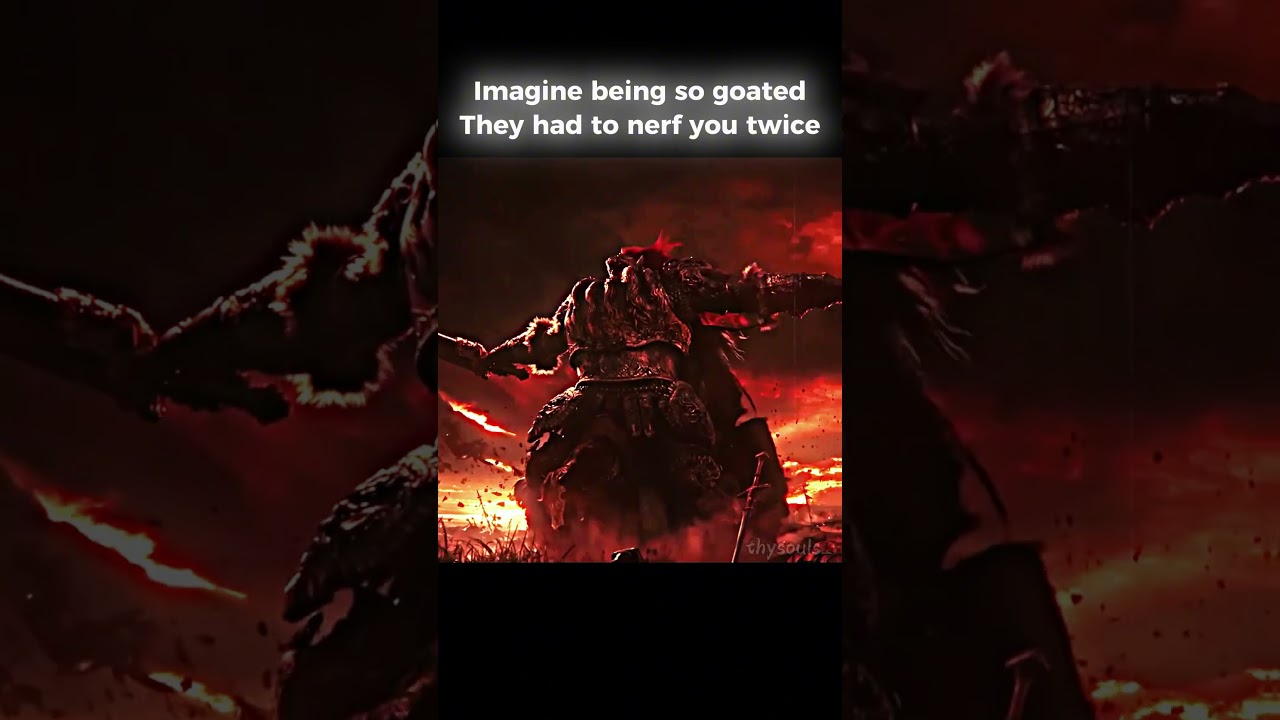 Radahn is literally the GOAT of Elden Ring