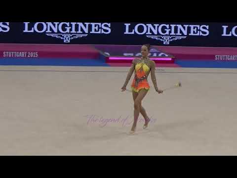 Olga STORK (LTU) clubs - 2015 Stuttgart worlds Qualifs