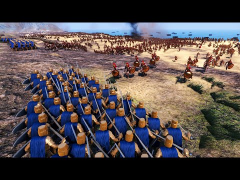 Spartans Beach Landing Ultimate Epic Battle Simulator UEBS