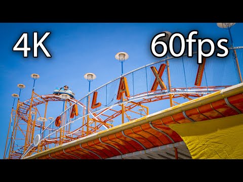 Off-ride footage of a Galaxi train