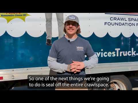 Restoring a Crawlspace in Newport, TN!