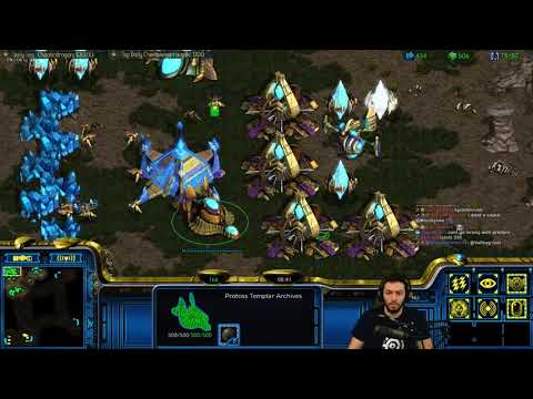 Starcraft - Epic Protoss vs Zerg!!