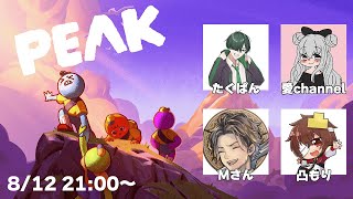【PEAK】夏だし皆で山を登りたい　w/Mさん、凸さん、愛さん【配信】