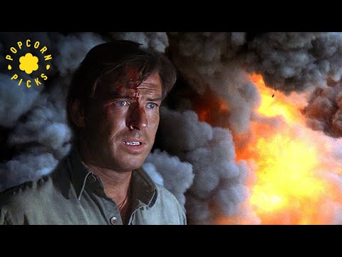 Pyroclastic Clouds Form as the Volcano Explodes | Dante's Peak