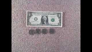 How big is a quarter of a dollar?