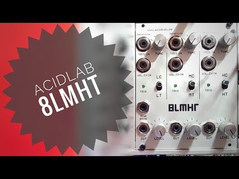 Acidlab - 8LMHT Tom/Conga (Sound Demo/No Talking)