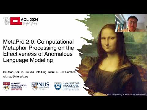 MetaPro 2.0 (Sentic Labcast by Rui Mao)