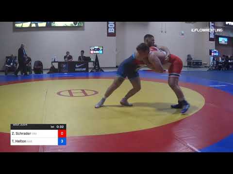130 Kg 7th Place Zach Schrader California Baptist University Vs Thomas Helton Southern Illinois