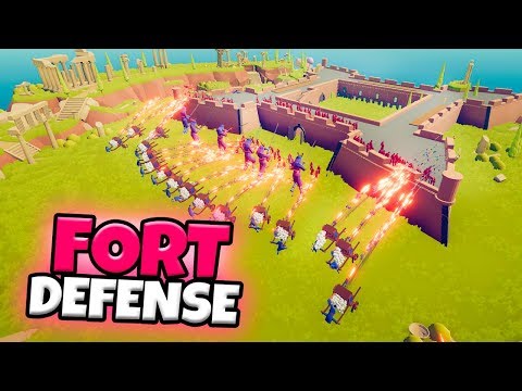 FORT DEFENSE. EVERY FACTION | TABS MODDED GAMEPLAY