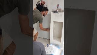 שיעור אחרון בקורס גבס "שליכט צבעוני" #הסדנהלעבודותגבס #שליכטצבעוני #שפכטל #קירגבס