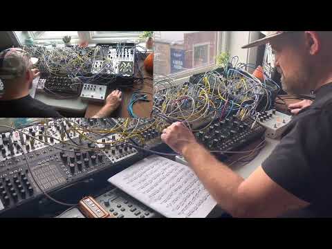 Bach Cello Suite I - Courante - Arranged for Modular Synth