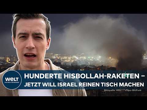 Video Thumbnail: KRIEG IM LIBANON: Israel setzt zum Sturmangriff an ‒ Offensive gegen Hisbollah droht