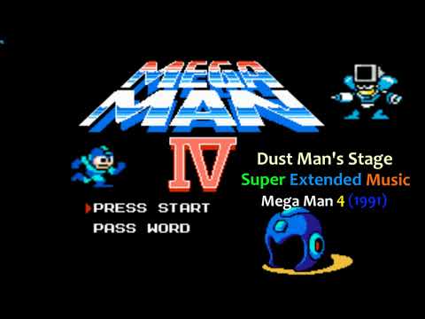 Mega Man 4 (NES) - Dust Man Stage Music (Mega Extended!!)