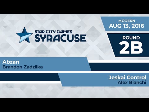 SCGNY: Round 2b - Brandon Zadzilka vs Alex Bianchi | Modern