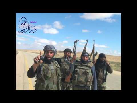 كلمة من أحد قادة مجموعة الخندق المرابطة على طريق تدمر ديرالزور