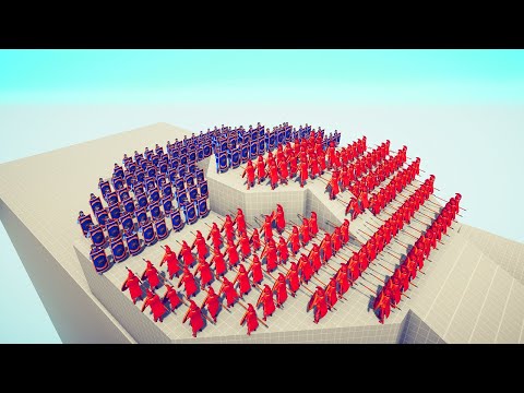 50x vs 50x CLASSIC MELEE UNITS TOURNAMENT Part 2 | TABS - Totally Accurate Battle Simulator