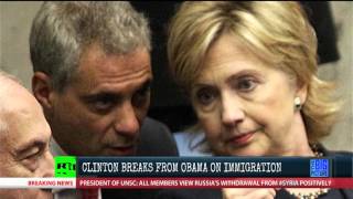 Clinton Breaks From Obama on Immigration - Progressive Roundtable