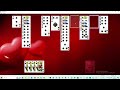 Playing Windows 7 Spider Solitaire Score 1 178