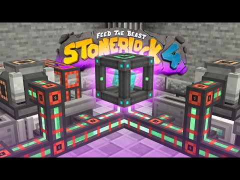 Stoneblock 4 Minecraft Modpack EP8 HUGE Bio Power Upgrades