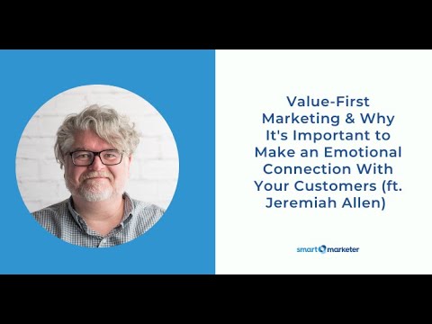 Sell "Transformation" & Focus on Emotional Connection (ft. Jeremiah Allen)  |  Smart Marketer Blog