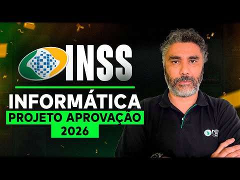 Concurso INSS 2026: Plano da Aprovação – Estudando Informática 💻