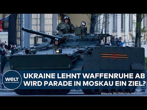PUTINS KRIEG: Donnerschlag! Ukraine lehnt Waffenruhe zum Weltkriegsgedenken ab! Angriff auf Moskau?