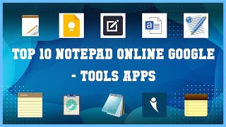 Top 10 Notepad Online Google Android Apps