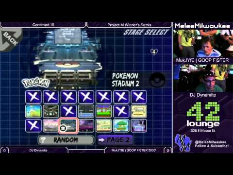 Construct 10 - DJ Dynamite (Falco) vs Marshall (GnW) - Project M Winner's Semis