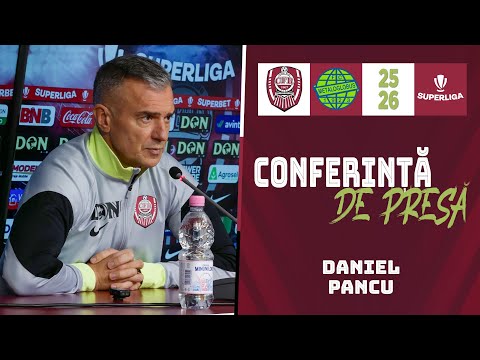 📽 CFR Cluj - Metaloglobus | Pancu: „Mă aștept la un joc complicat!”