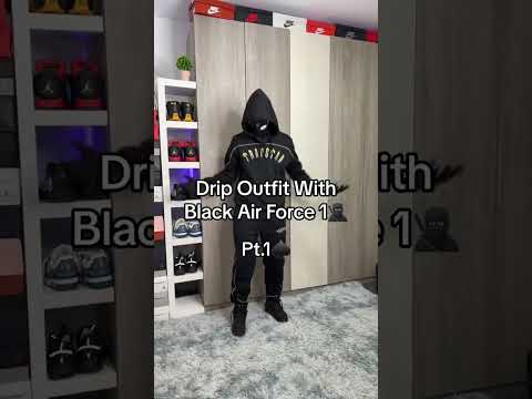 Black air force 1 energy😈⬆️SUBSCRIBE FOR DAILY DRIPPY CONTENT💦Follow my other Social Medias #shorts