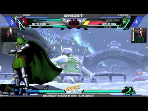UMvC3 Round Robin FT7 - Green Ace vs Flash Metroid (BODIED IN BOCA! - 3/7/15)