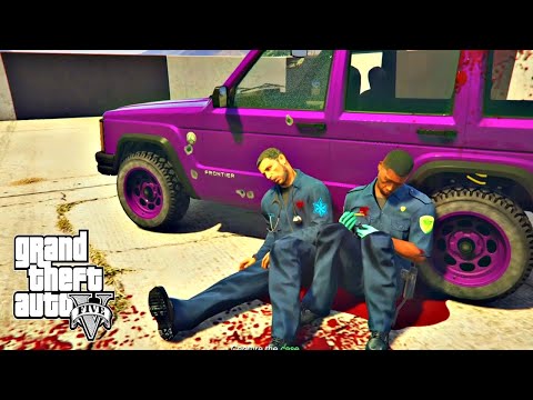 GTA V NPC WAR! 6VS6 ARENA TOURNAMENT! PART 2 (Los Santos EMS vs Gruppe Secs vs Street Thugs)