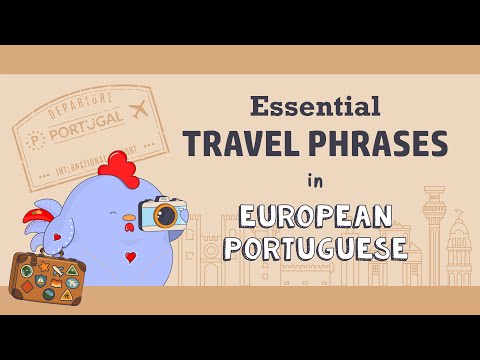 BASIC PORTUGUESE for Tourists and Travellers | Beginners ✈️