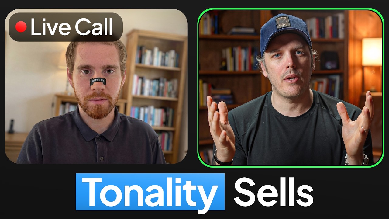 The importance of using tonality on a call - Live Roleplay.