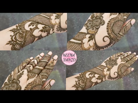 Stylish back Dubai henna design #43 | heena vahid