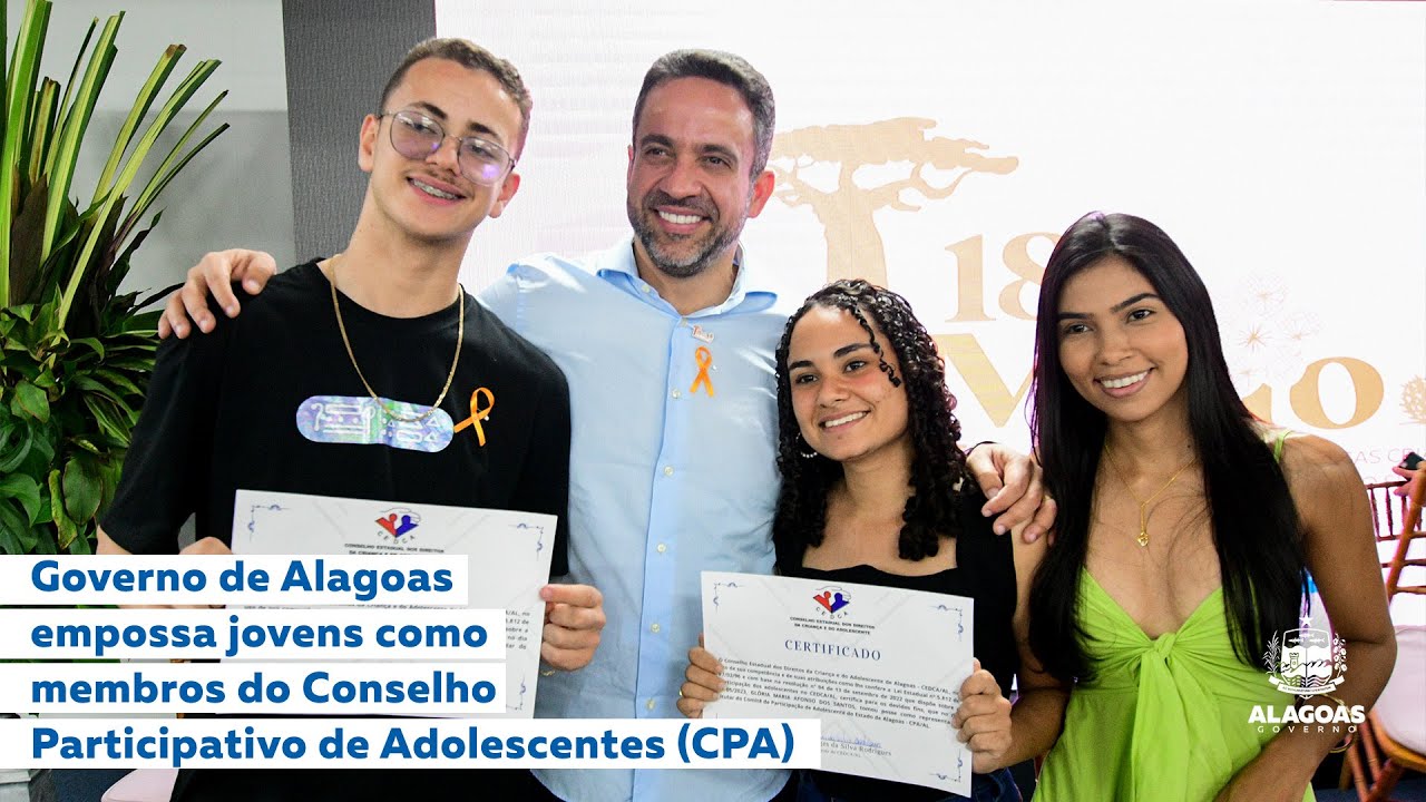 Jovens são empossados no Conselho Participativo de Adolescentes