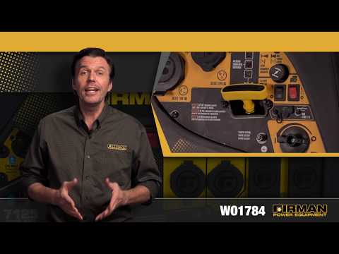 FIRMAN Inverter 2100/1700W Recoil Start Gasoline Powered Parallel Built-In Portable Generator