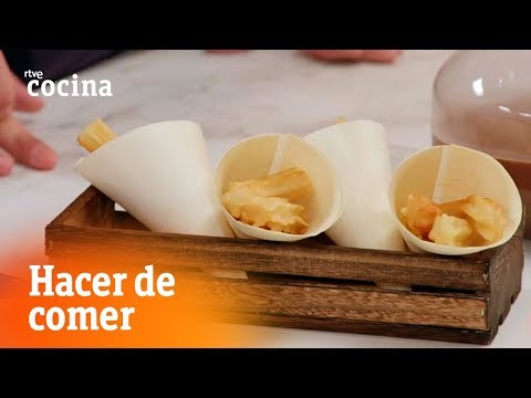 Cómo hacer Churros con chocolate - Hacer de comer | RTVE Cocina