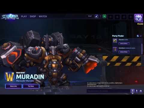 New Muradin Skin? Maraudin' Muradin Intro Vid!