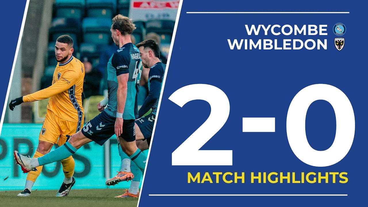 Wycombe vs AFC Wimbledon Highlights HD Season 2025/2026
