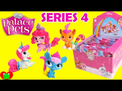 Palace Pets Blind Bags Disney Princess Whisker Haven Pets Series 4 Toy Genie Video
