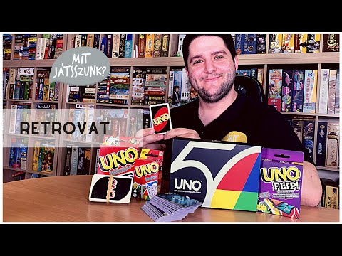 UNO Kártyajáték - Retrovat Játékbemutató - Mit Játsszunk?